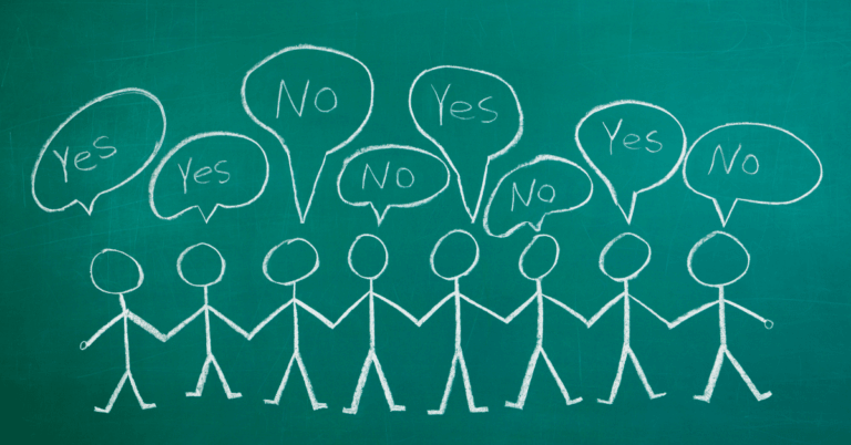 Community-with-thought-bubbles-some-saying-yes-and-some-saying-no.png